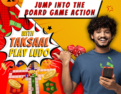 Step onto the game board action with Taksaal Play Ludo