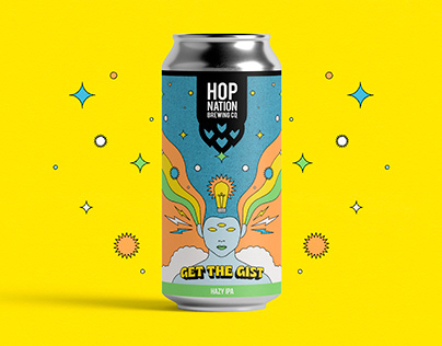 Project thumbnail - Hop Nation Brewing Co. – Various Beer Label Designs