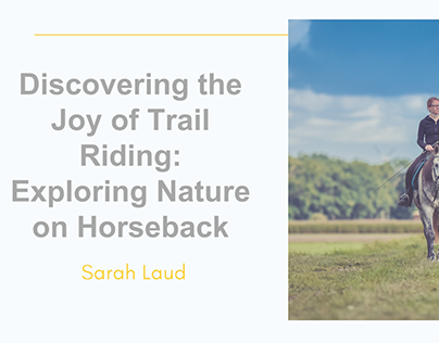 Discovering the Joy of Trail Riding
