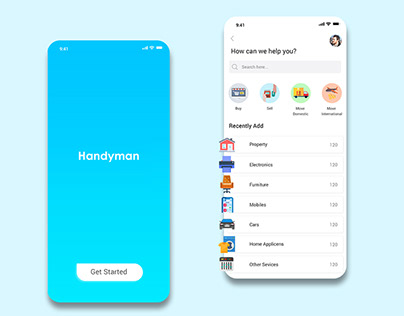 Handyman And Mover App