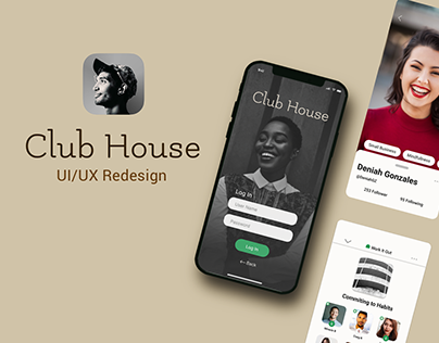 Club House UI/UX Redesign
