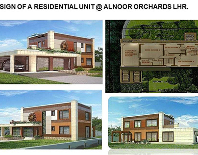 Design Of House @ Al Noor Orchards Lhr. Pak.