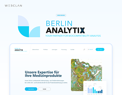 Berlin Analytix - Web Design