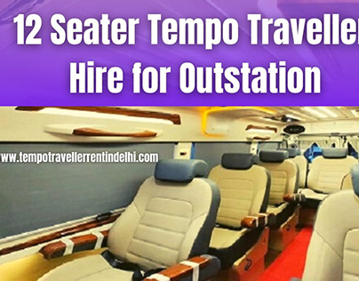 12 Seater Tempo Traveller Rental in India