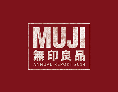 Muji Annual Report Design