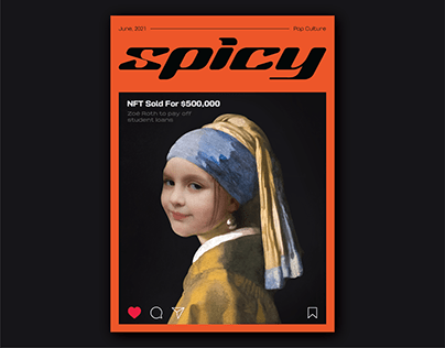 Spicy Magazine | Editorial Magazine Layout