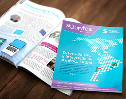 Revista institucional #Juntos (Rhodia Solvay Group)