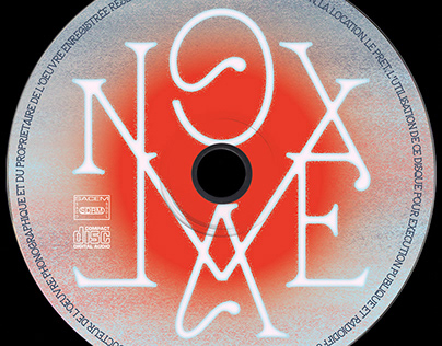 Nox Vale — EP artwork and typography