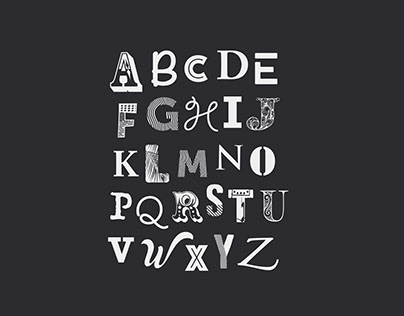 Alphabet Poster Design