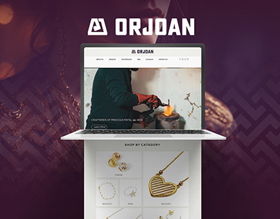 Website and stationery Design - orjoan
