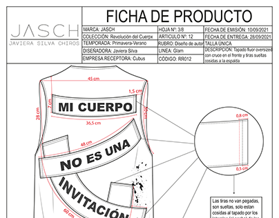 Ficha técnica de producto