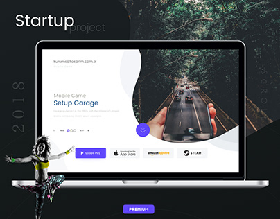 Free Startup Onepage Web Tasarım