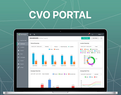 Project thumbnail - CVO Portal: a B2B Platform For Beacons & Analytics