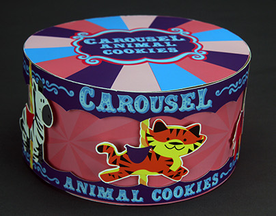 Carousel Animal Cookes Repackaging