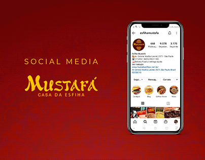 Social Media - Mustafá Esfihas
