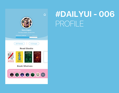 #DAILYUI - 006
Profile