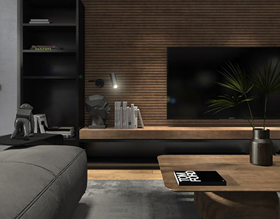 Living Room Design | Titanium Disegno project