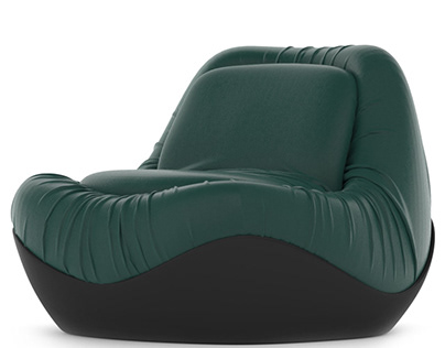 Baxter Barret leather armchair