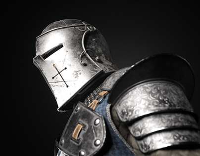 Medieval Crusader Knight
