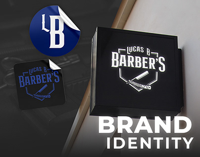 Lucas B Barber's - Branding Identity