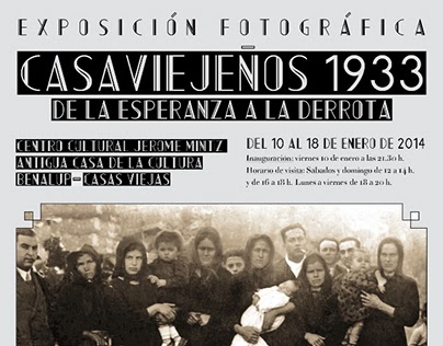 Cartel exposición 'Casaviejeños 1933'