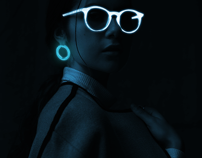 Neon Art | Model face