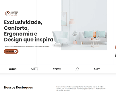 Master Office Design - Furniture Landing Page