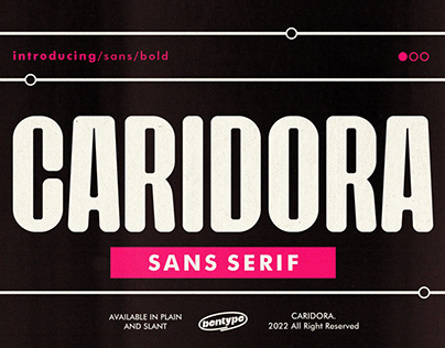 Caridora - Sans Serif