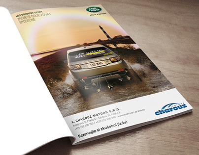 LAND ROVER print for LUI magazine