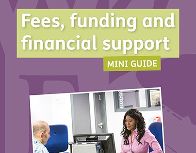 'Fees, funding and financial support' mini guide