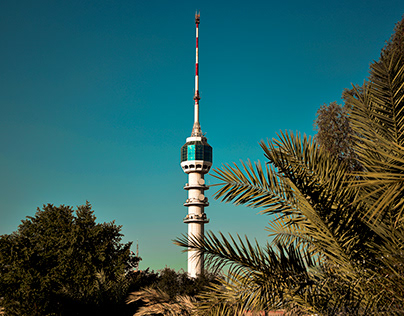 Baghdad Tower in the middle of Baghdad - برج بغداد