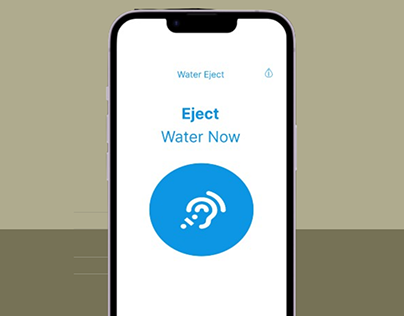 Water Eject App Design With Prototype