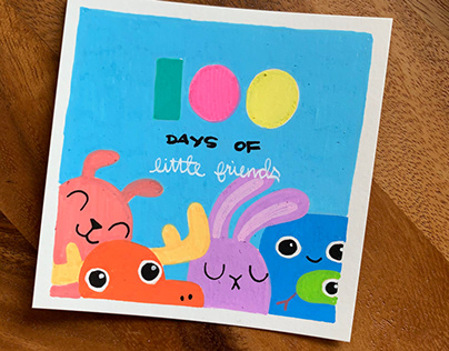 100 Days of Little Friends