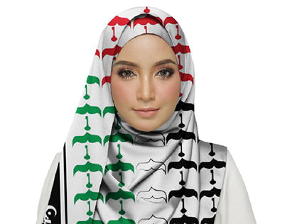 scarf design for brand kanana ✨️🧕
