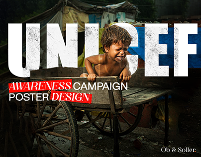 UNICEF Awareness Campaign Poster Design