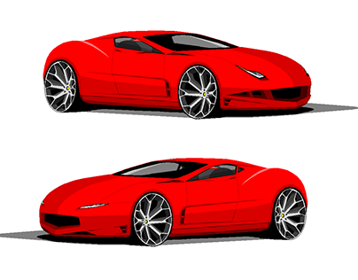Project thumbnail - Eg design sport car design sketch