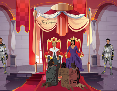 King Lemuel story illustration