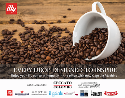 Illy Coffee Poster Concepts