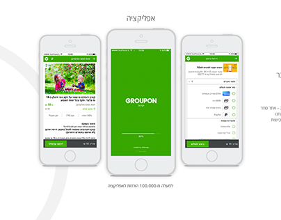 Groo (Groupon) Mobile application & Responsive Website