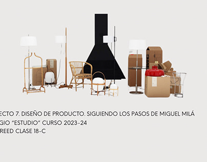 PRODUCT DESIGN INSPIRED BY MIGUEL MILÁ