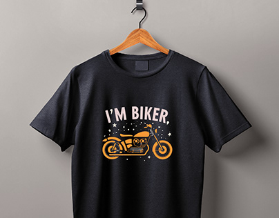 Bike concept t-shirt illustration for Biker