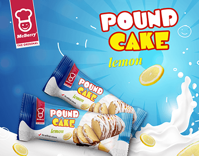 POUND CAKE PACKAGE DESIGN