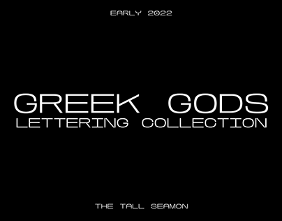 Greek Gods - Lettering Collection
