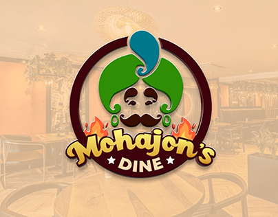 MOHAJON'S DINE Restaurant Logo