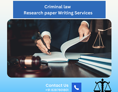 Criminal Law Research Paper Writing