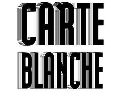 CARTE BLANCHE - Beside Lablel