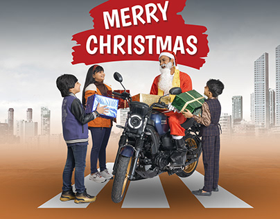 Marry Christmas Poster Design