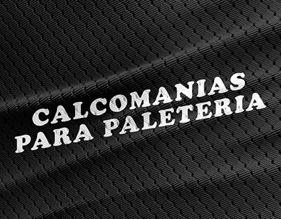 CALCOMANIAS PARA PALETERIA