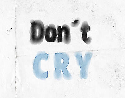 Don't cry animación