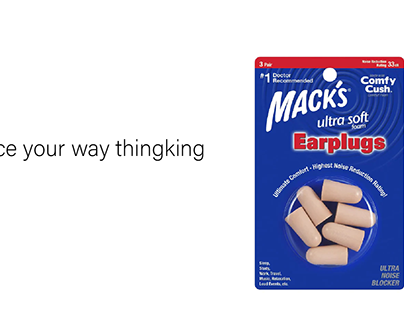 Ad Campaign Earplugs/ MACK'S